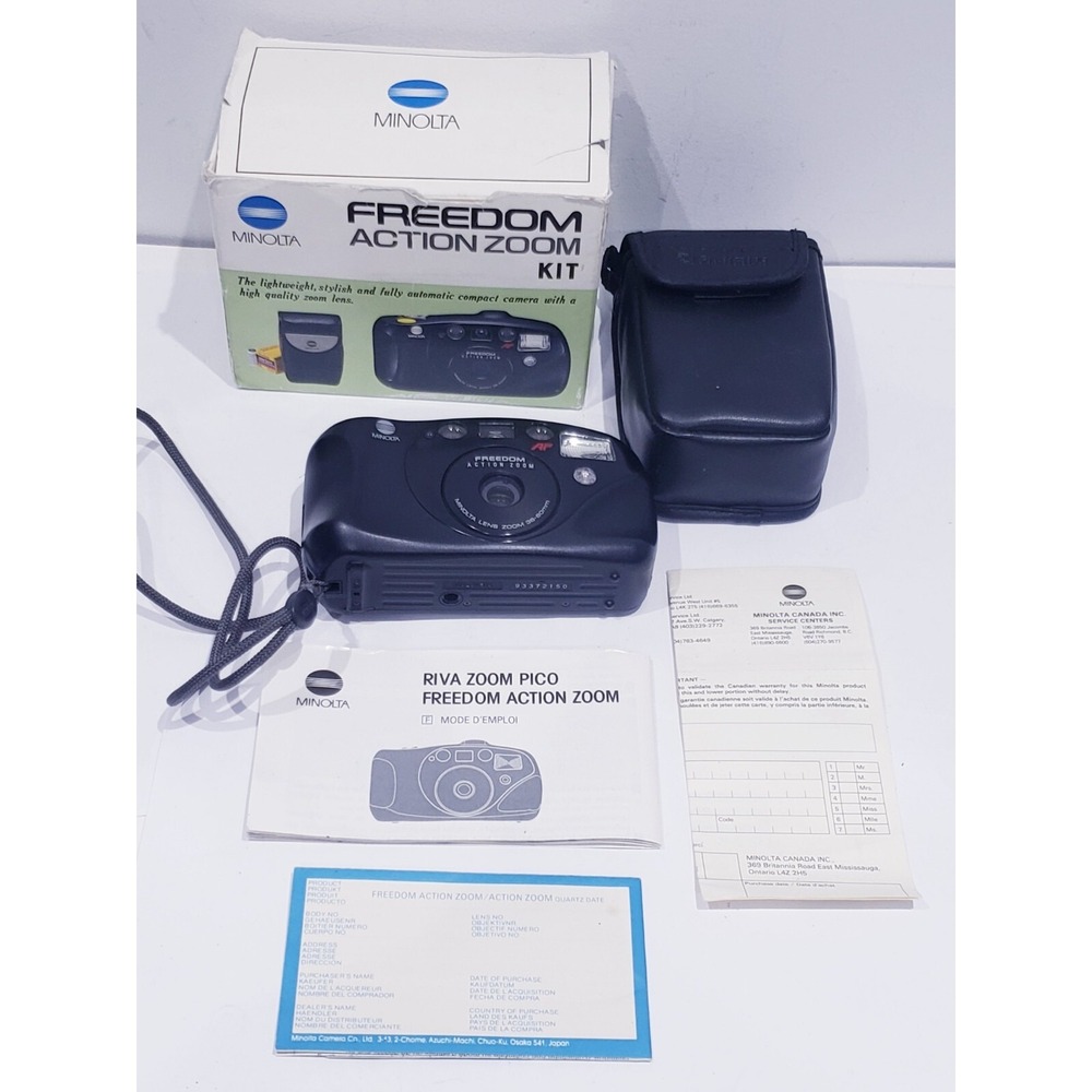 Minolta  Freedom Action Zoom 38-60mm Film Camera